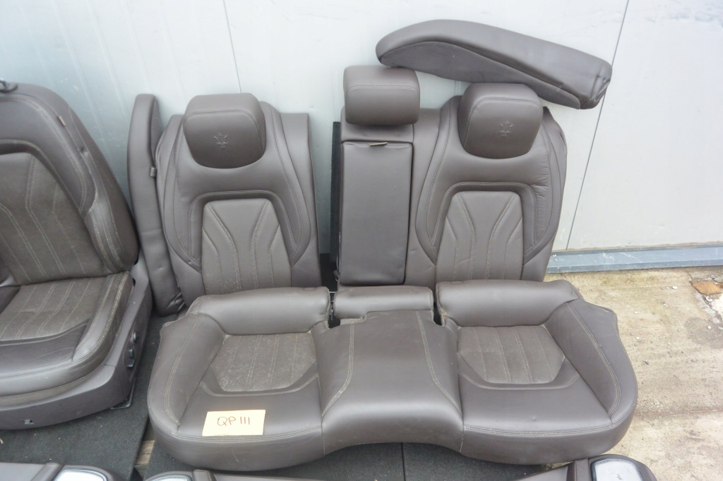 фото №9, Maserati quattroporte vi сиденья заднее сиденье кожа коричневый nappa bowers & wilkins