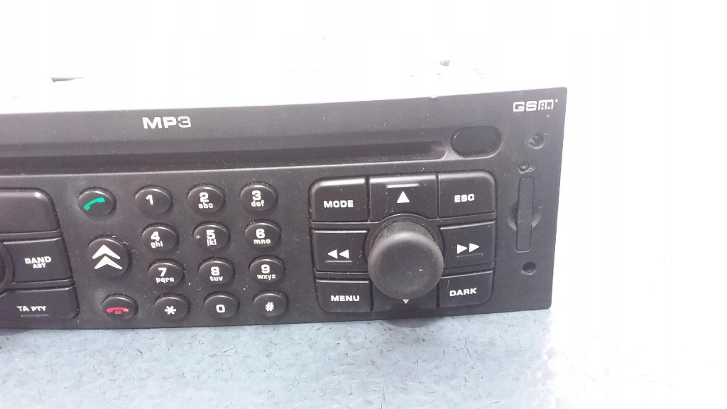 Citroen c8 радіо програвач cd навігація 14005402xt Доставка