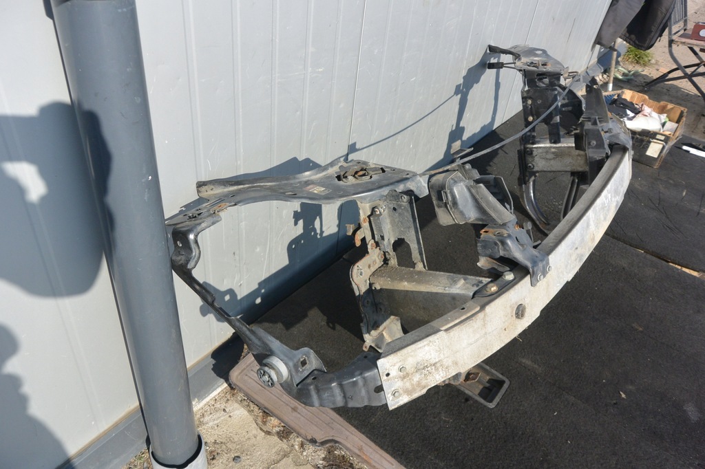 фото №7, Mercedes w211 панель фари лівий правий балка pas перед