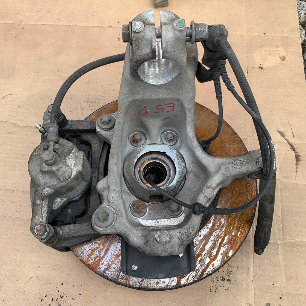 фото №9, Renault espace v 2.0 dci правая поворотный кулак амортизатор 543027894r 543207020r