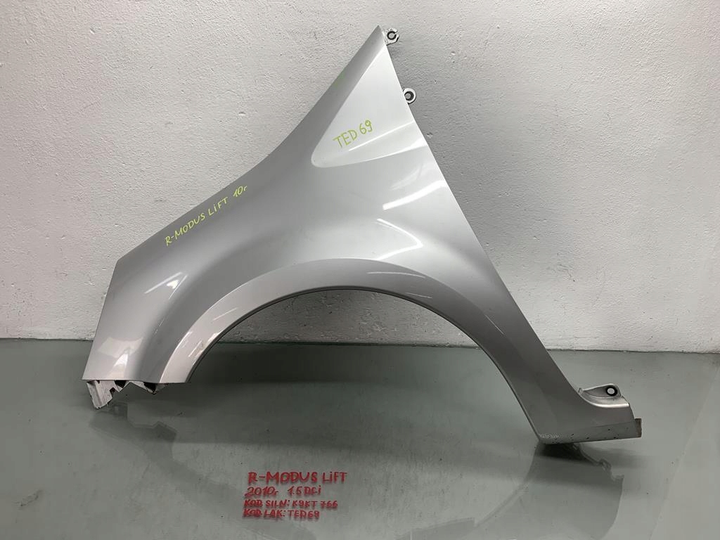 Купить Крыло  левое  renault modus рестайлинг  1.5 dci 10 r