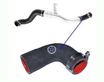 фото №1, Шланг интеркулер ford mondeo iv 1.8 tdci