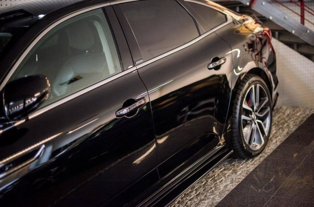 фото №4, Накладки порог renault talisman карбон look тюнинг sport