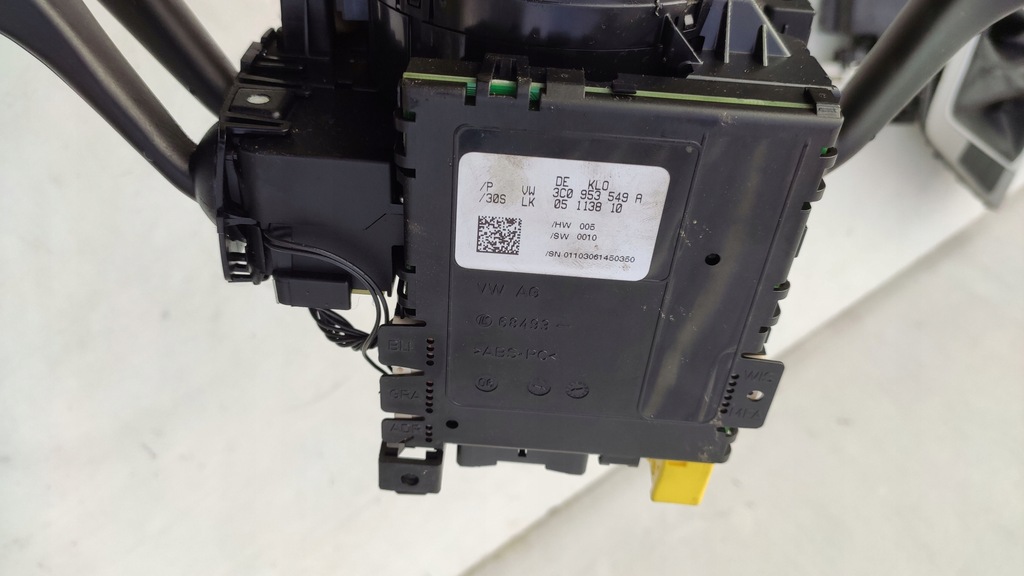 фото №6, Vw passat b6 переключатель комбинированный лента круиз-контроль