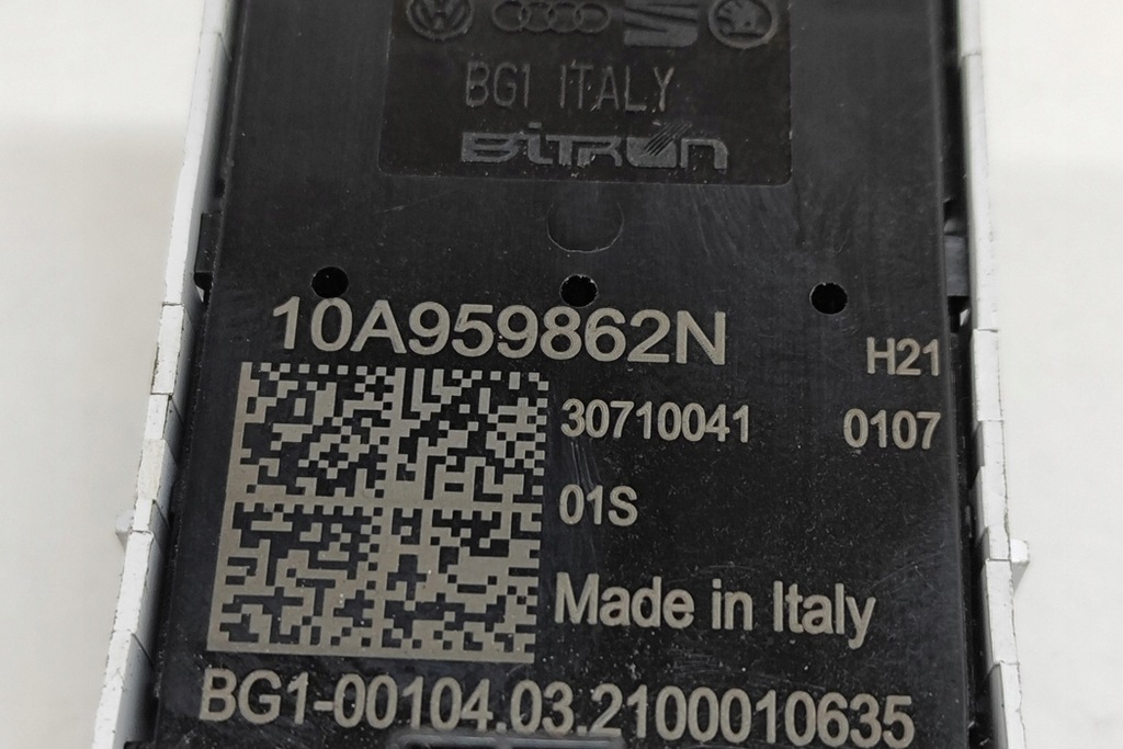 фото №7, Volkswagen id.3 e11 перемикач скло двері передніх лівих 10a959862n e 2