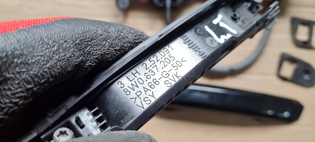 фото №10, S4 b9 8w a4 ручка дверь левая левый задняя pod датчик kessy ly9t a5 8w s5