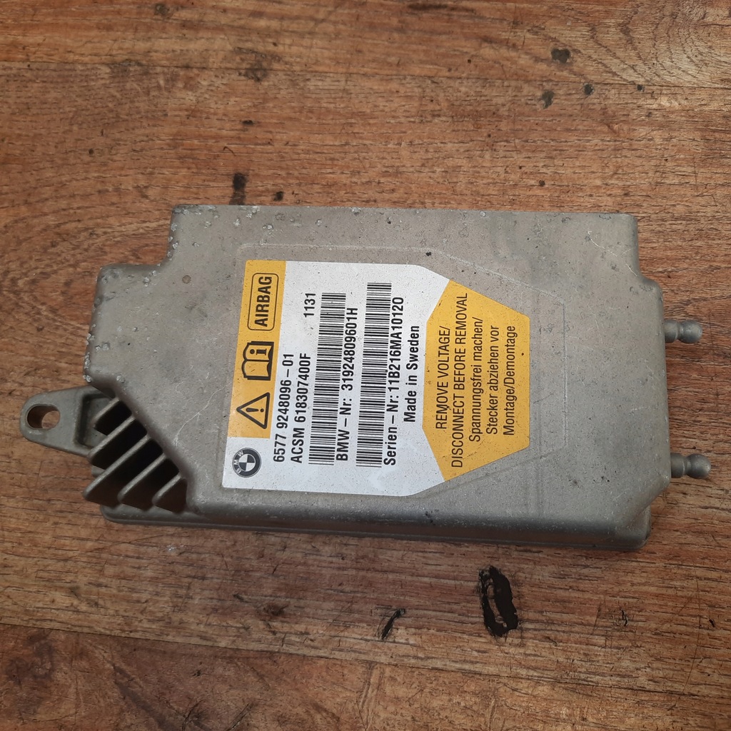фото №1, Модуль датчик подушка безпеки bmw f10 f11 9248096