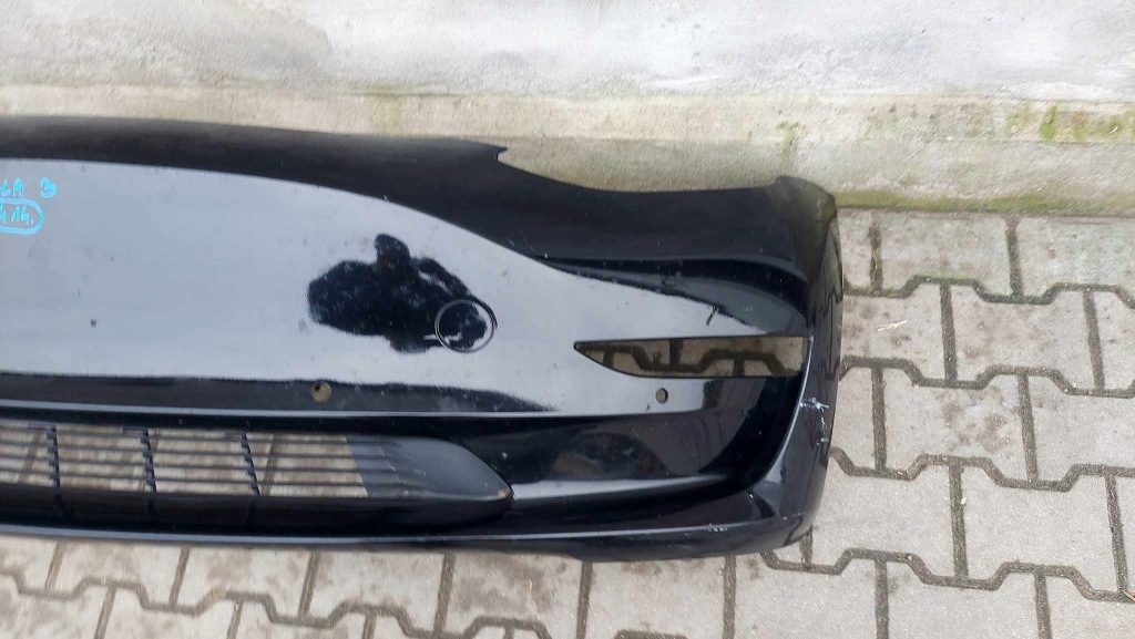 фото №5, Tesla model 3 бампер перед передній 1414