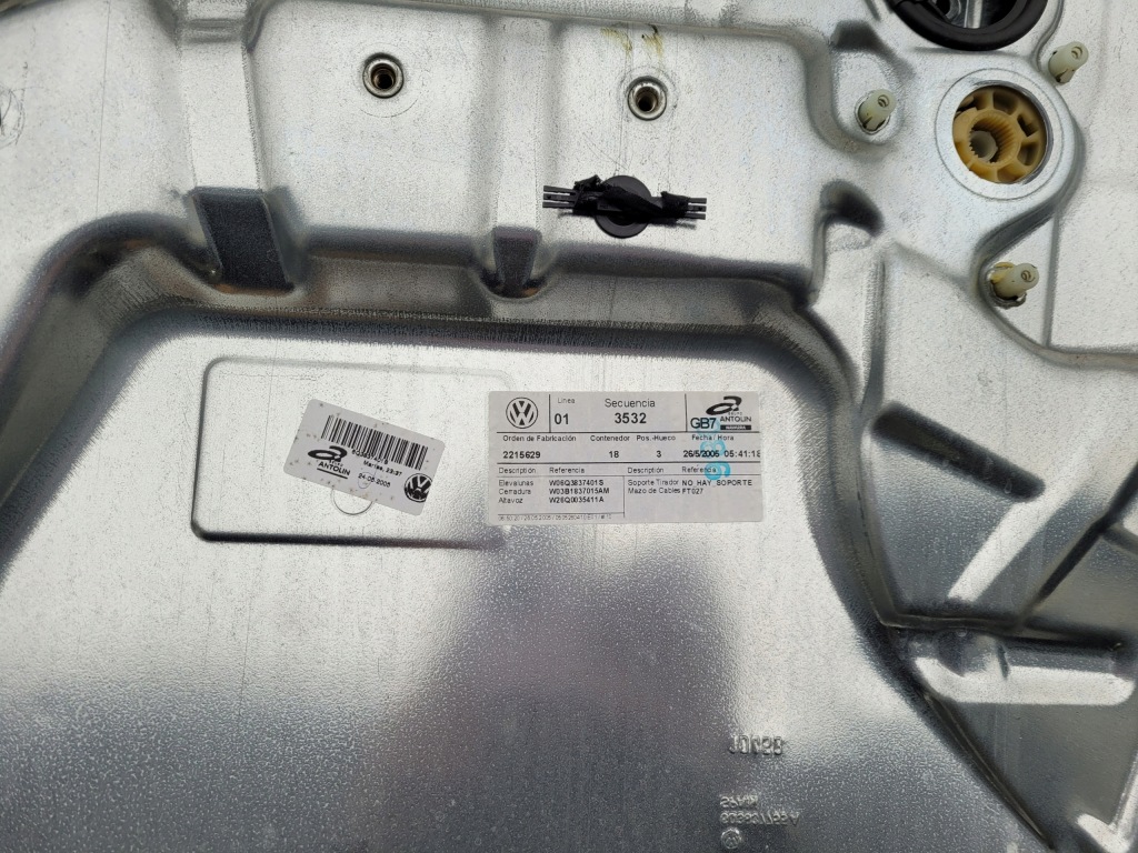 фото №5, Vw polo iv 9n lift подъемник левый перед europa