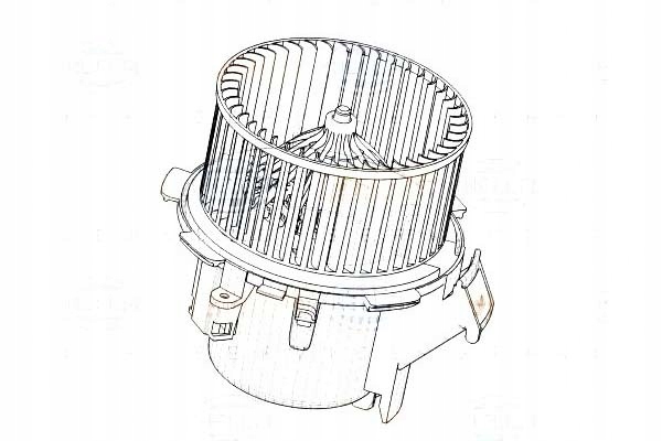 фото №1, Behr hella вентилятор воздуходувка 7701057556 4415548