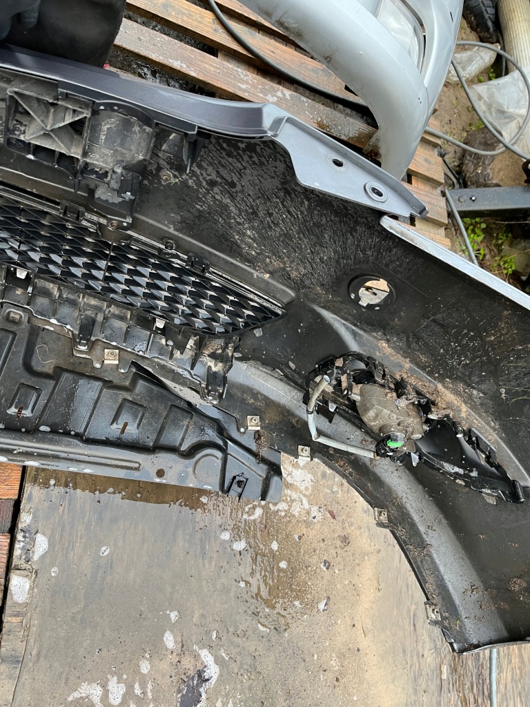 фото №14, Mazda 3 iii bk hb lift бампер перед передний оригинальный номер комплект