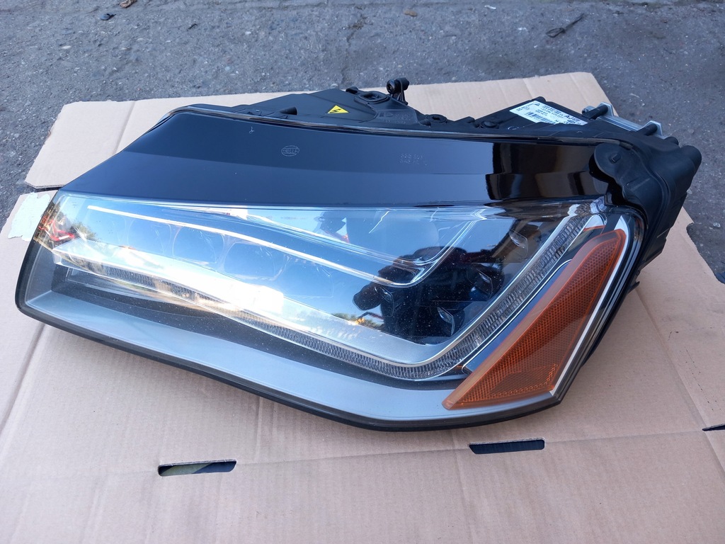 фото №8, Audi a8 d4 przedlift лампа ліва передня full led 4h0941003aj usa комплектна