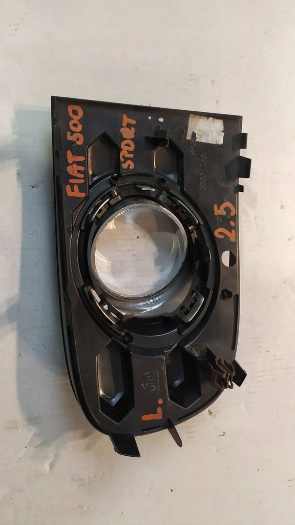 фото №8, Решётка бампера левая перед fiat 500