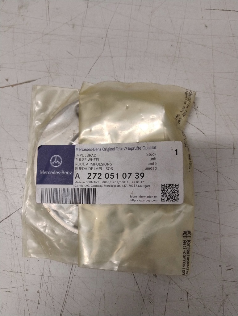 Купить Колесо импульсный mercedes m272 m273 a2720510739 aso оригинал