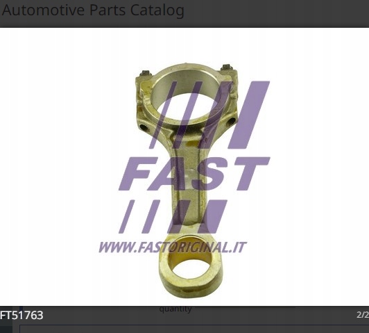 фото №3, Шатун ford transit 06 2.2 tdci