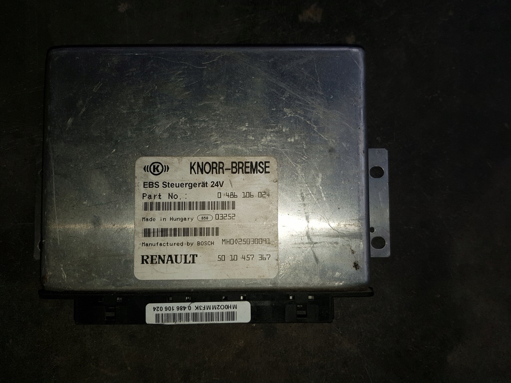 фото №1, Renault блок керування касета ebs abs