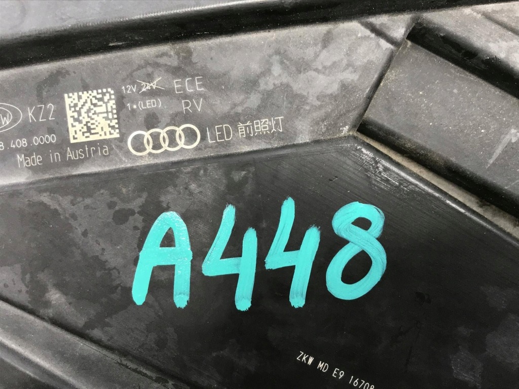 фото №11, Audi q8 4m8 лампа правая перед full led matrix europa 4m8941036