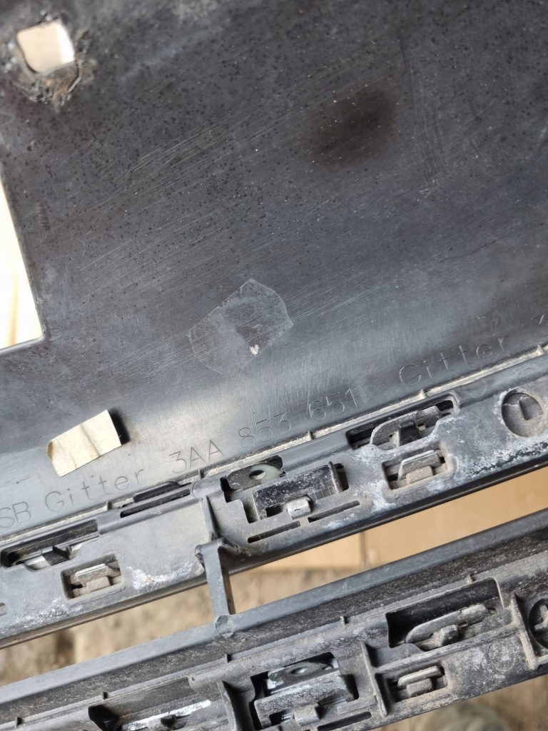 фото №15, Решётка радиатора решётка радиатора vw passat b7 3aa 3aa853651 3aa853653