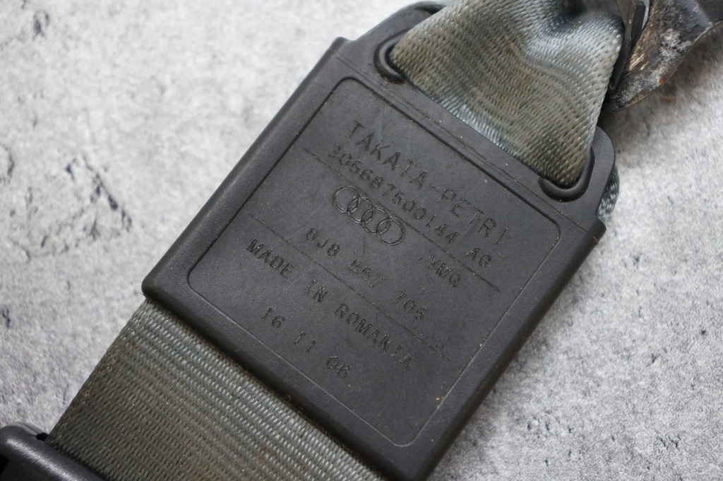 фото №5, Pas безпеки правий перед audi tt 8j 8j8857705