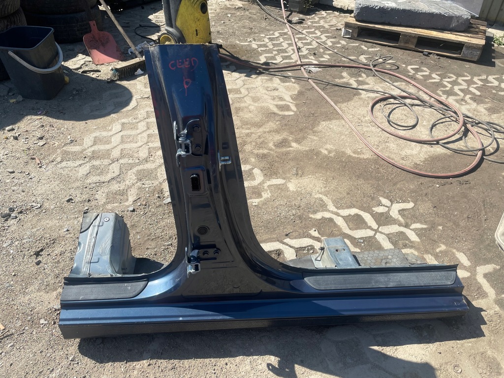 фото №3, Kia ceed iii порог блок двигателя правый