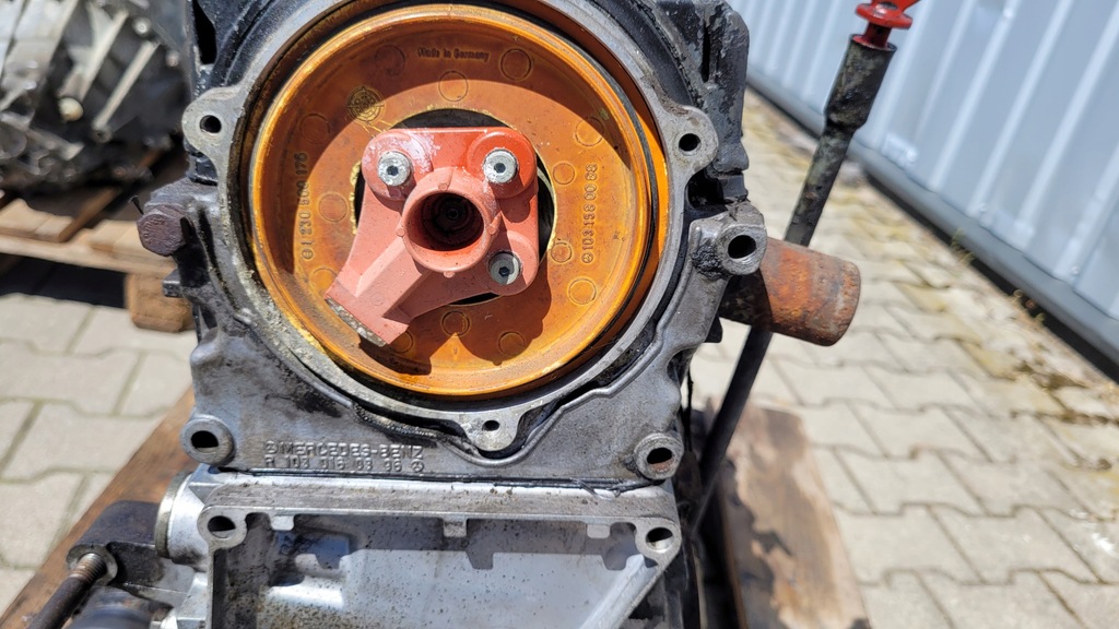 фото №12, Двигатель mercedes 124w 2,6 103940 100%sprawny