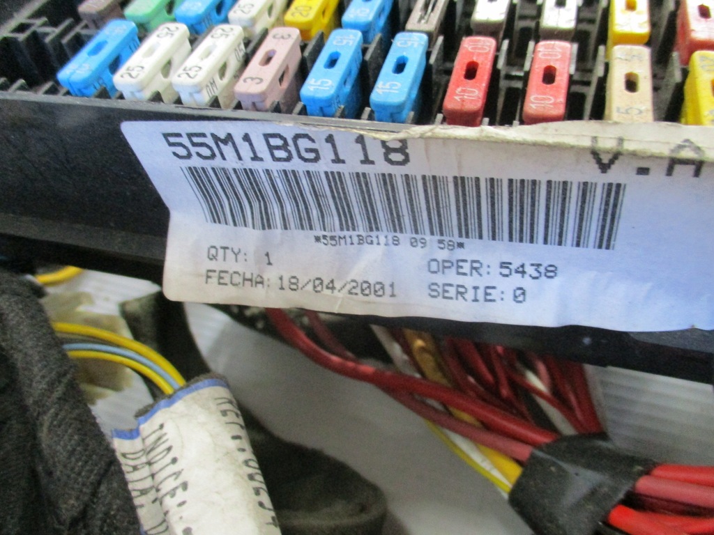 фото №4, Renault espace iii 96-02 електропроводка джгут кабіни