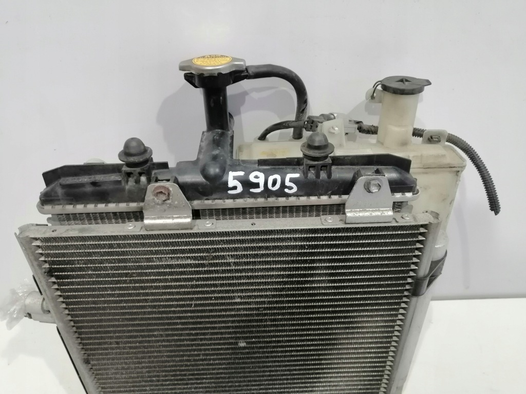 фото №10, Peugeot 107 lift радиатор вентилятор комплект