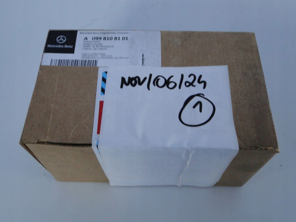 фото №12, Mercedes eqe 295 eqs 297 вкладыш стекло зеркало левая фотохромный мёртвая pola