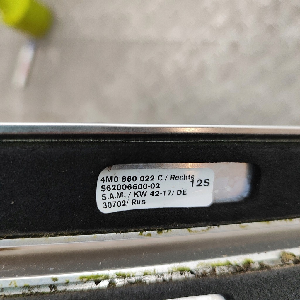 фото №13, Audi q7 4m 2018 рейлинги кровельные