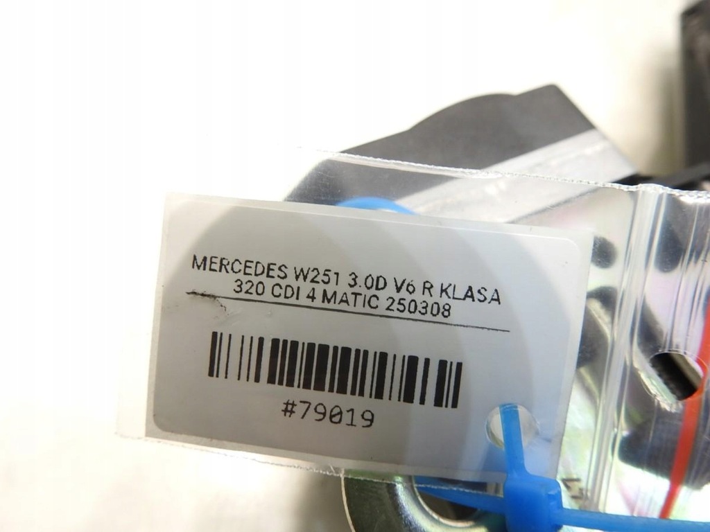 фото №5, Pas безопасности натяжитель правый перед mercedes r w251 60337260c