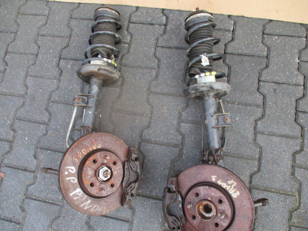 фото №14, Амортизационная стойка амортизатор левый правый перед передний поворотный кулак fiat panda iii 4x4