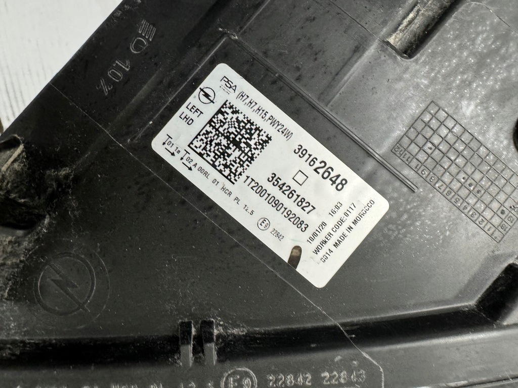 фото №6, Opel corsa f левая лампа передняя