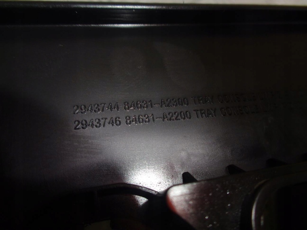 фото №7, Полка бардачок консоли средний kia ceed 2 ii 2012- 84631-a2300