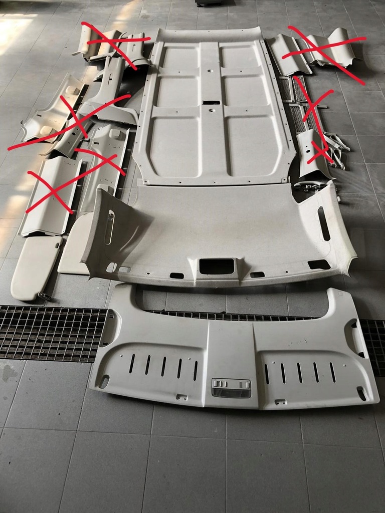 фото №1, Vw caddy max long 10-15 стеля 7 осіб комплект