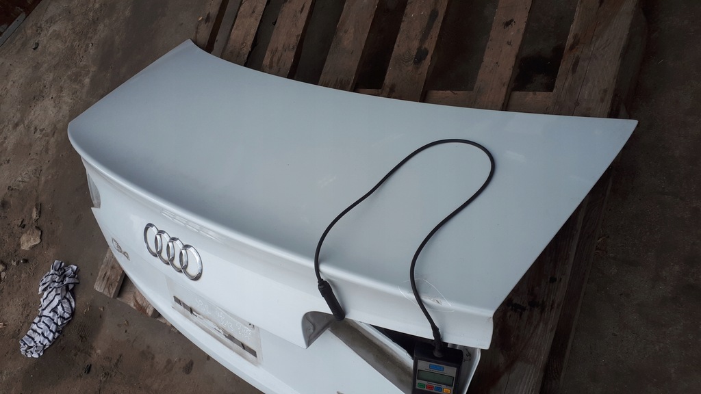 фото №4, S4 b8 lift a4 крышка багажника багажника задняя задняя sedan ls9r