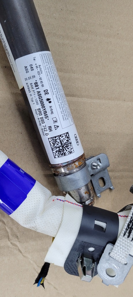 фото №8, Audi q5 8r шторка безпеки подушка безпеки права 8r0880742d