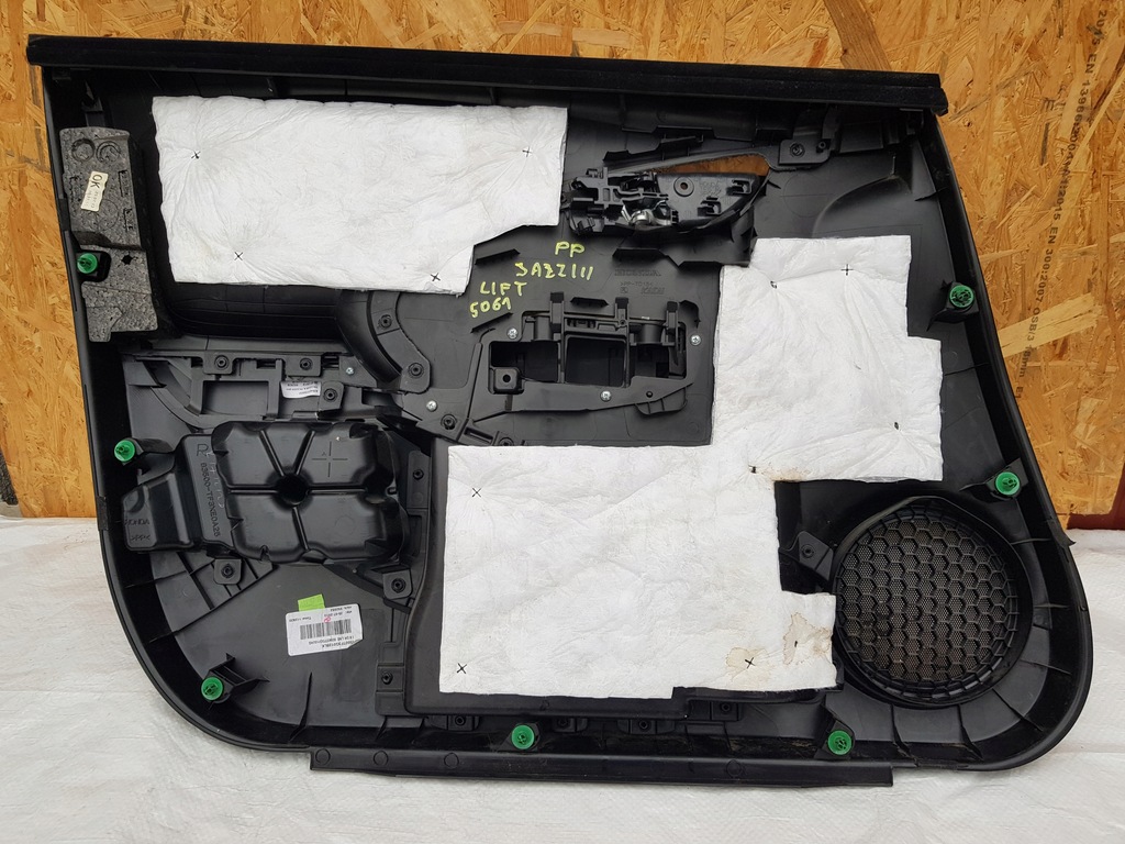 фото №6, Обшивка дверь правый перед honda jazz iii lift 11-14