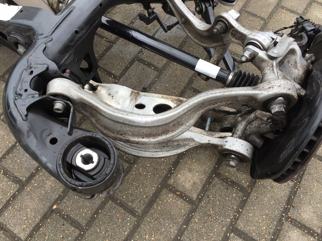 фото №12, Audi q8 4m 4m8 подвеска задние подрамник задняя 3.0d дизель 0g2500043b