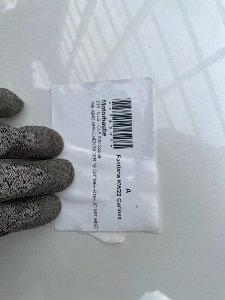 фото №8, Mercedes cls c218 w218 10-18 капот крышка двигателя