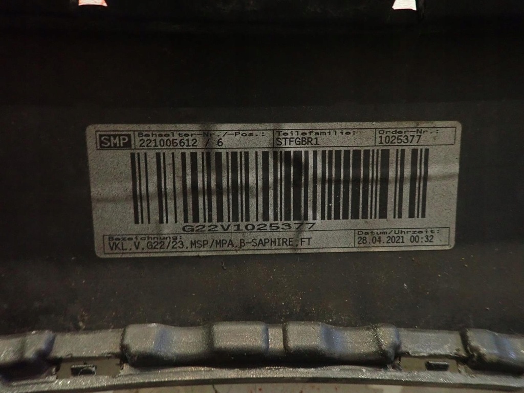 фото №5, Бампер перед передний bmw 4 g22 g23 2020- m-pakiet