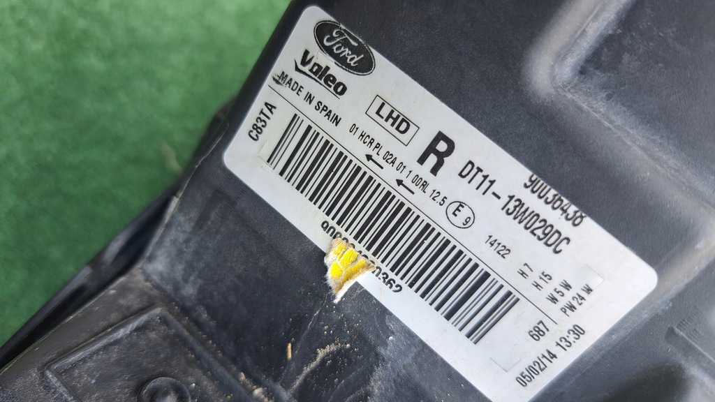 фото №4, Ford transit connect mk2 лампа передня