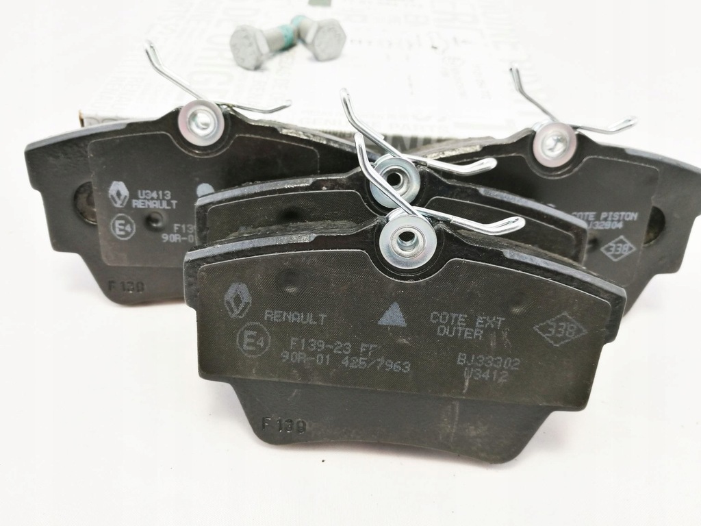 фото №3, Гальмівні колодки гальмівні renault trafic iii задня 7701054772