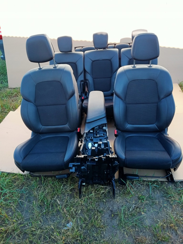 фото №3, Renault espace v комплект сиденья заднее сиденье 7 человек