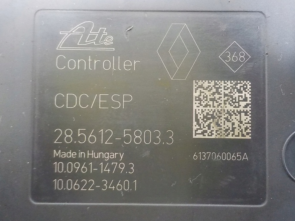 фото №10, Renault scenic iii насос abs 476605724r 10.0212-0962.4 28.5612-5803.3