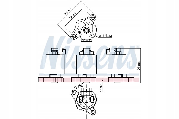 Клапан egr подходит к: opel astra g, astra g classic, astra g/kombi, astra Оригинал