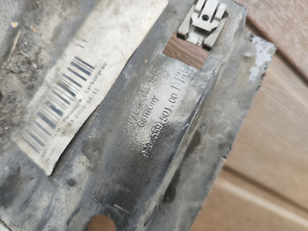 фото №10, Молдинг поріг ліва porsche panamera 970 m9z