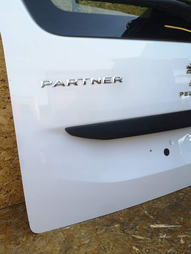 фото №4, Peugeot partner iv rifter крышка багажника багажника лак epr ładna