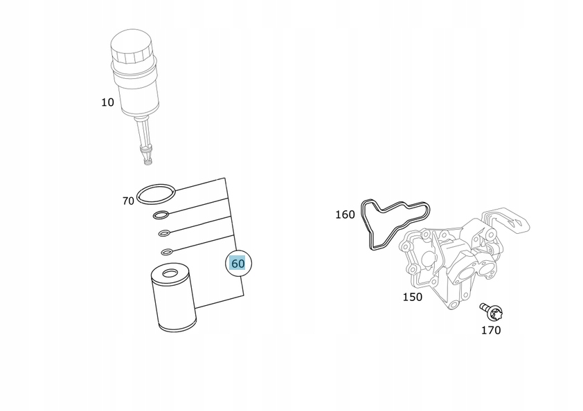 фото №1, Вкладиш фільтра повітря mercedes m275 m27