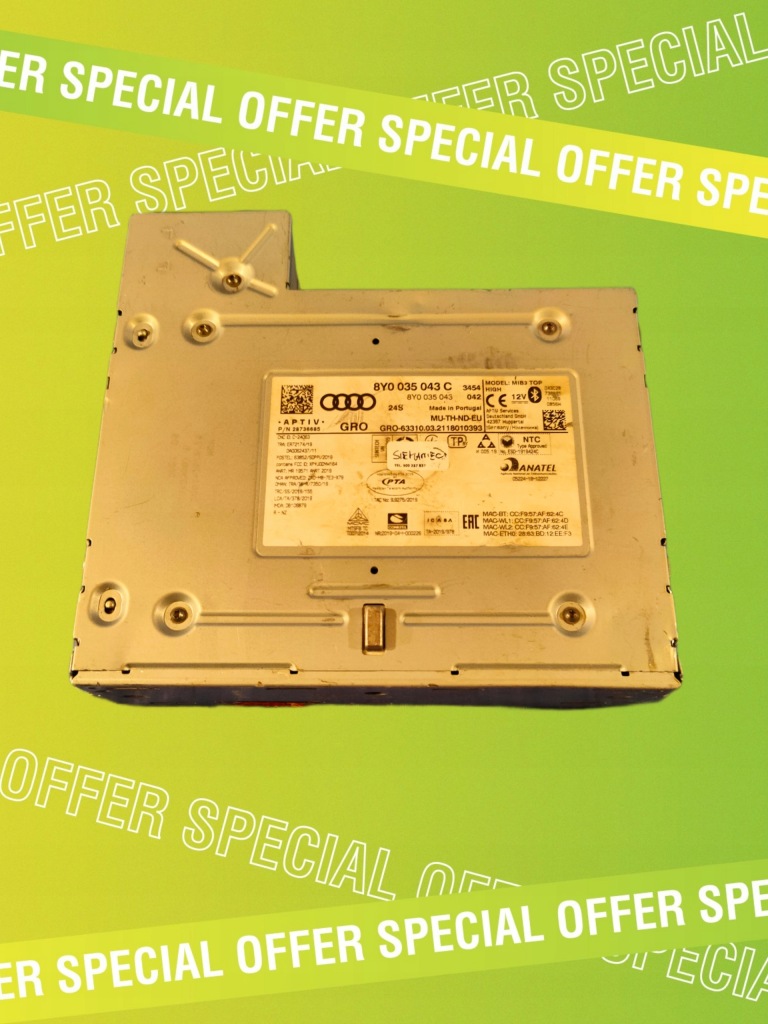 фото №1, Зчитувач мультимедіа mmi audi 8y0035043c