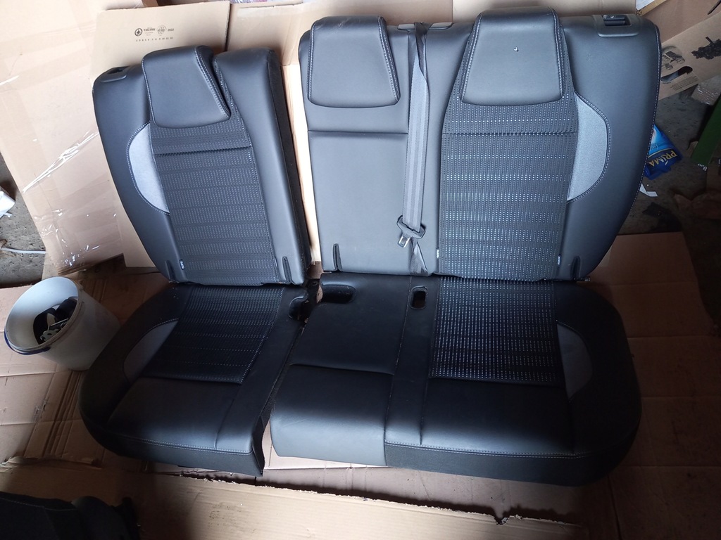фото №9, Peugeot 2008 сиденье сиденья заднее сиденье pół кожа kpl eu